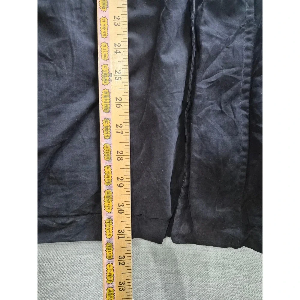 St. John's Bay Windbreaker Jacket Mens 2XLT Black Fleece Lined Mock Neck Winter